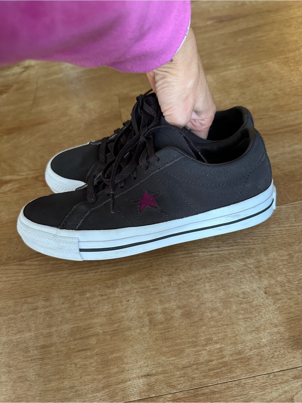 Converse CONS One Star Pro Ox Suede – Velvet Brown / Mystic Orchid